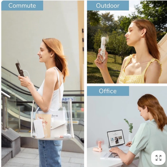 JisuLife Handheld Fan Life8 Plus - Picture 3 of 7